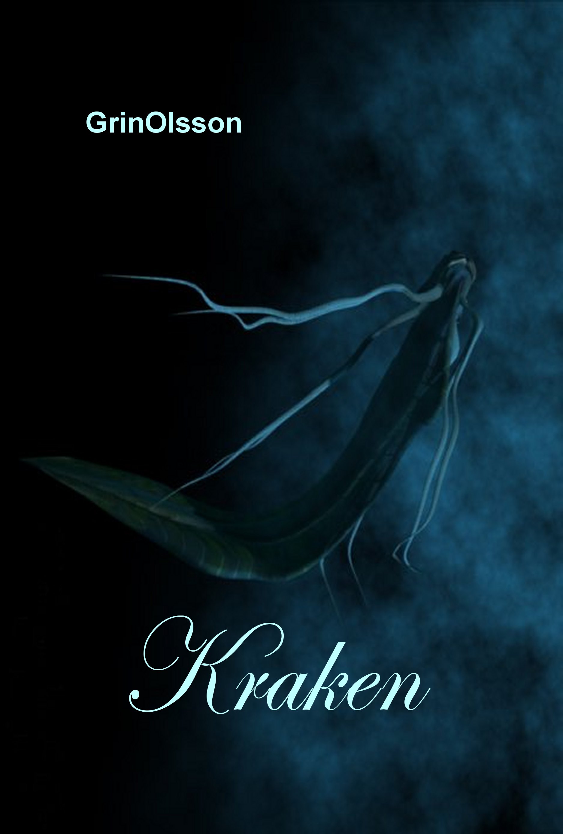 Kraken Book Cover - Grin Olsson Sci-Fi Series